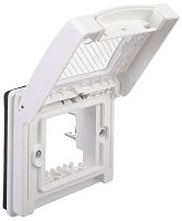 Рамка универсальная DKC Avanti 1-м. IP55 белое облако картинка